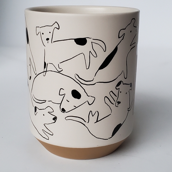 Fringe Studio Nosey Dogs Spot Stoneware Mug 12 fl oz - Picture 3 of 8